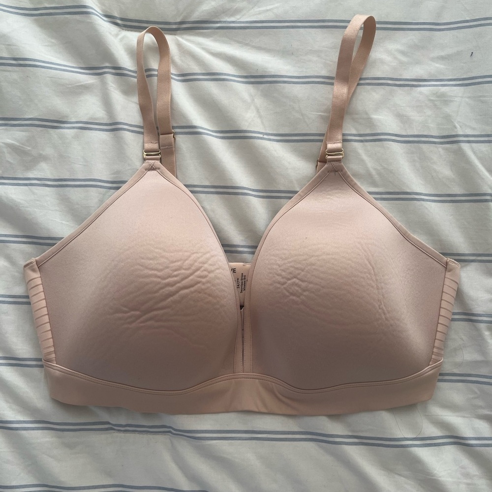 Thirdlove 24/7 Seamless Stripe Wireless Bra 
38/C